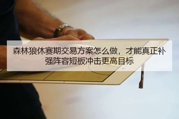 森林狼休赛期交易方案怎么做，才能真正补强阵容短板冲击更高目标